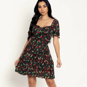 Blackmilk Hell Holly Dress - S - Christmas/Holiday